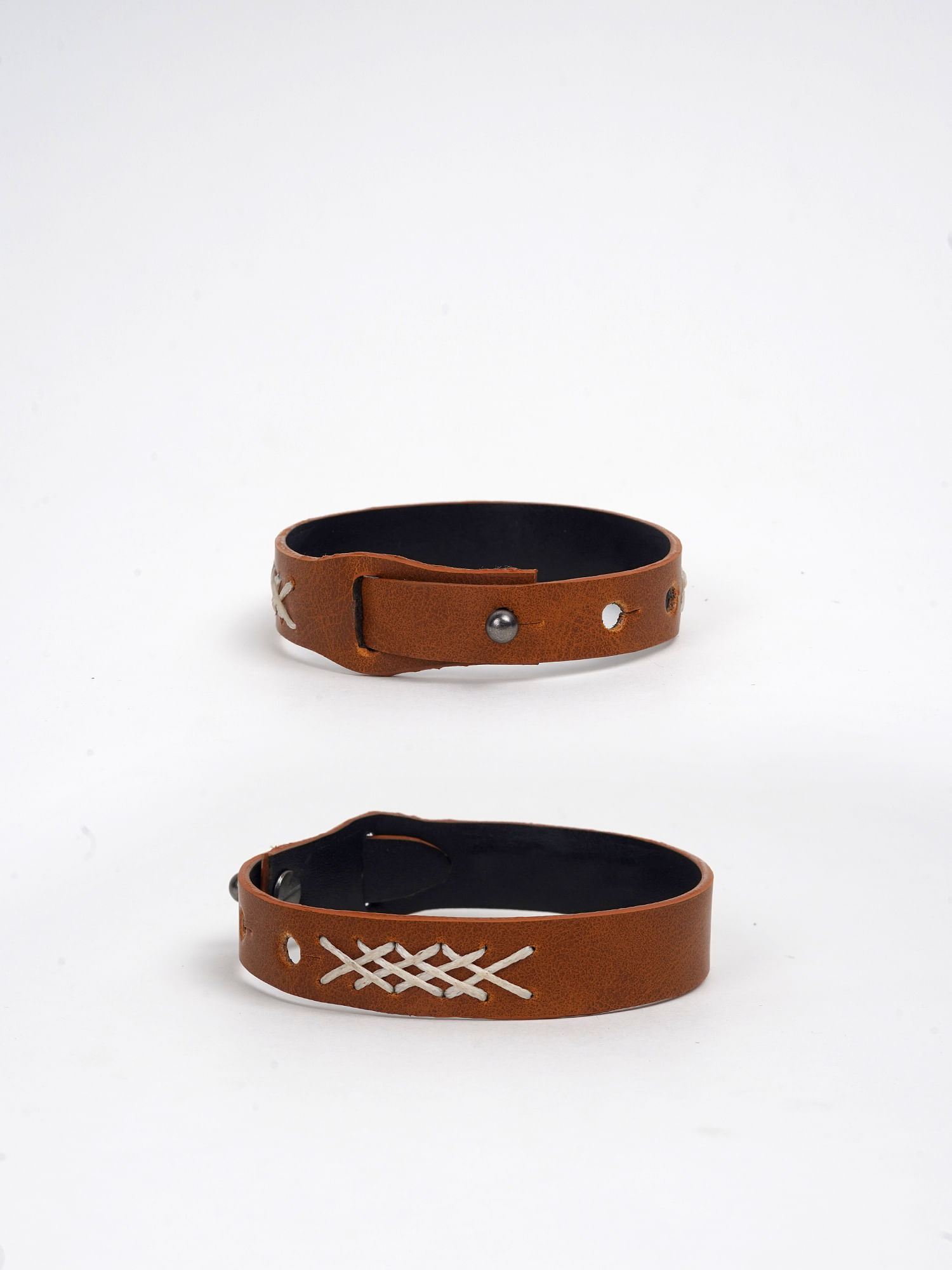 Brown Hand-Stitched Band