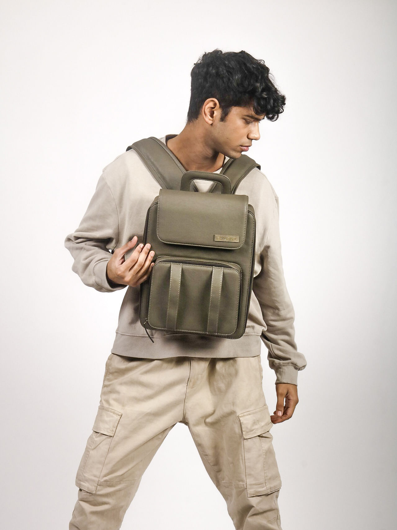 Mini Olive Green Backpack Metro Mover 2.0