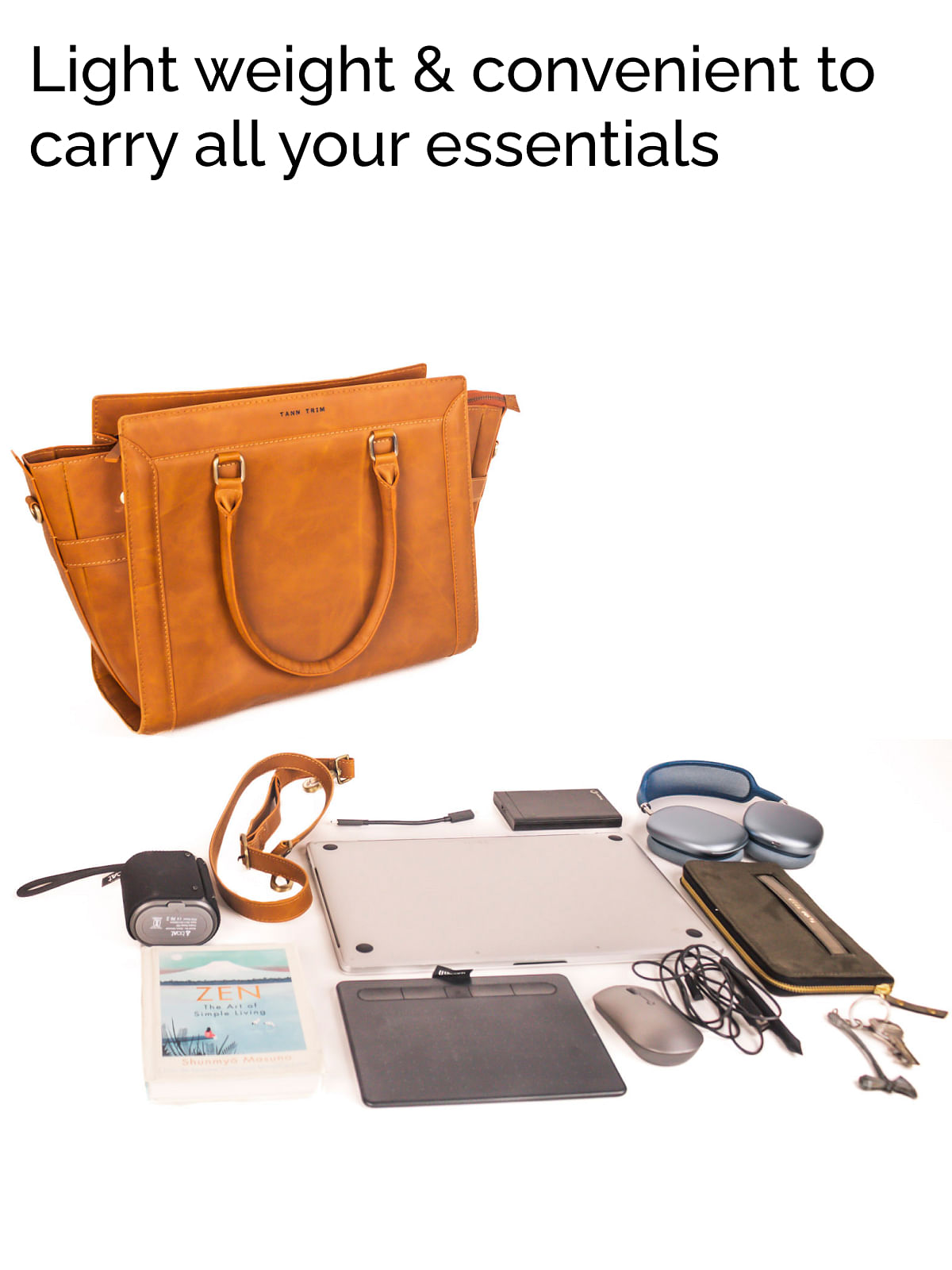 The Minimal Carry-All Work Satchel