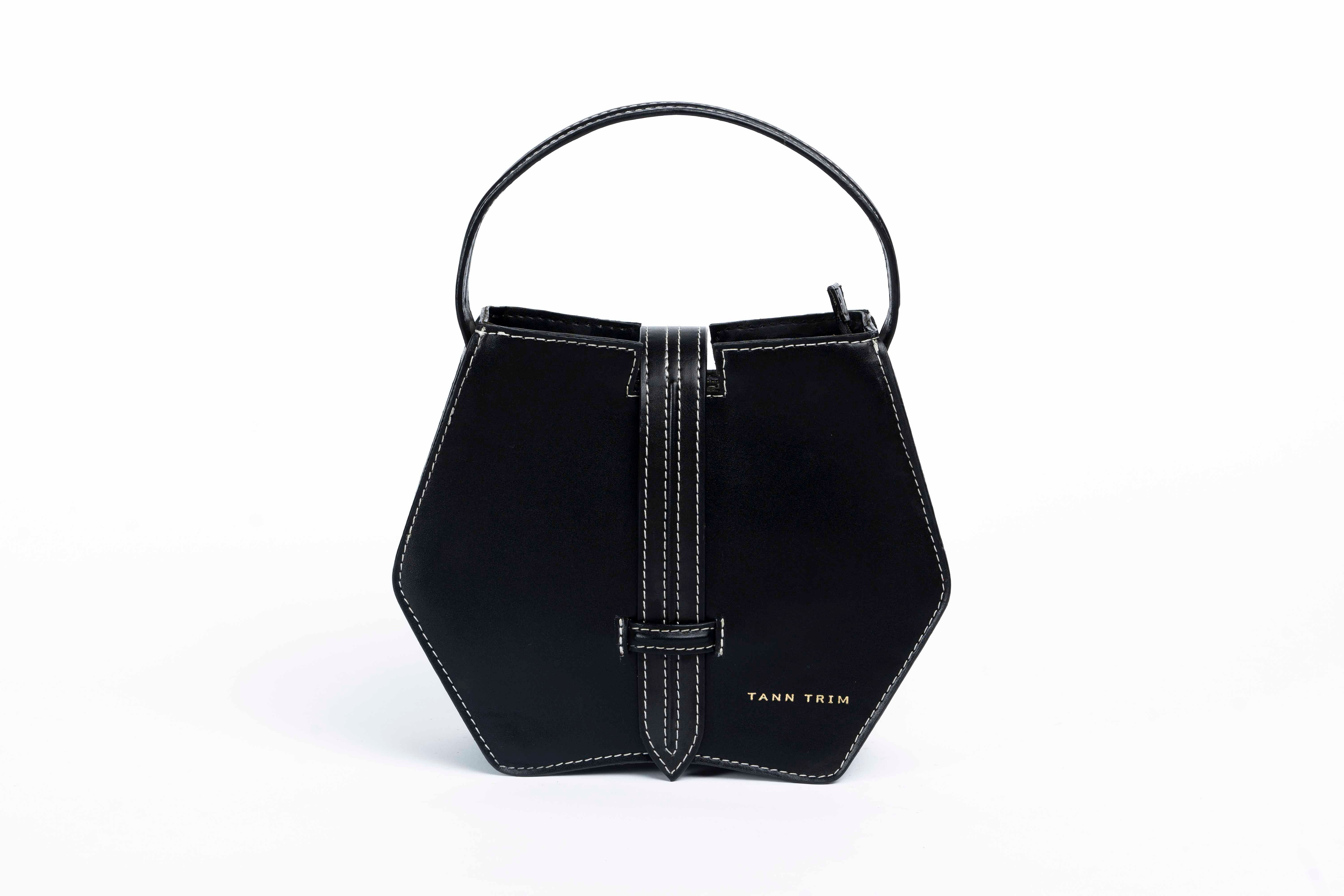 The Classic Structured Handbag: Black