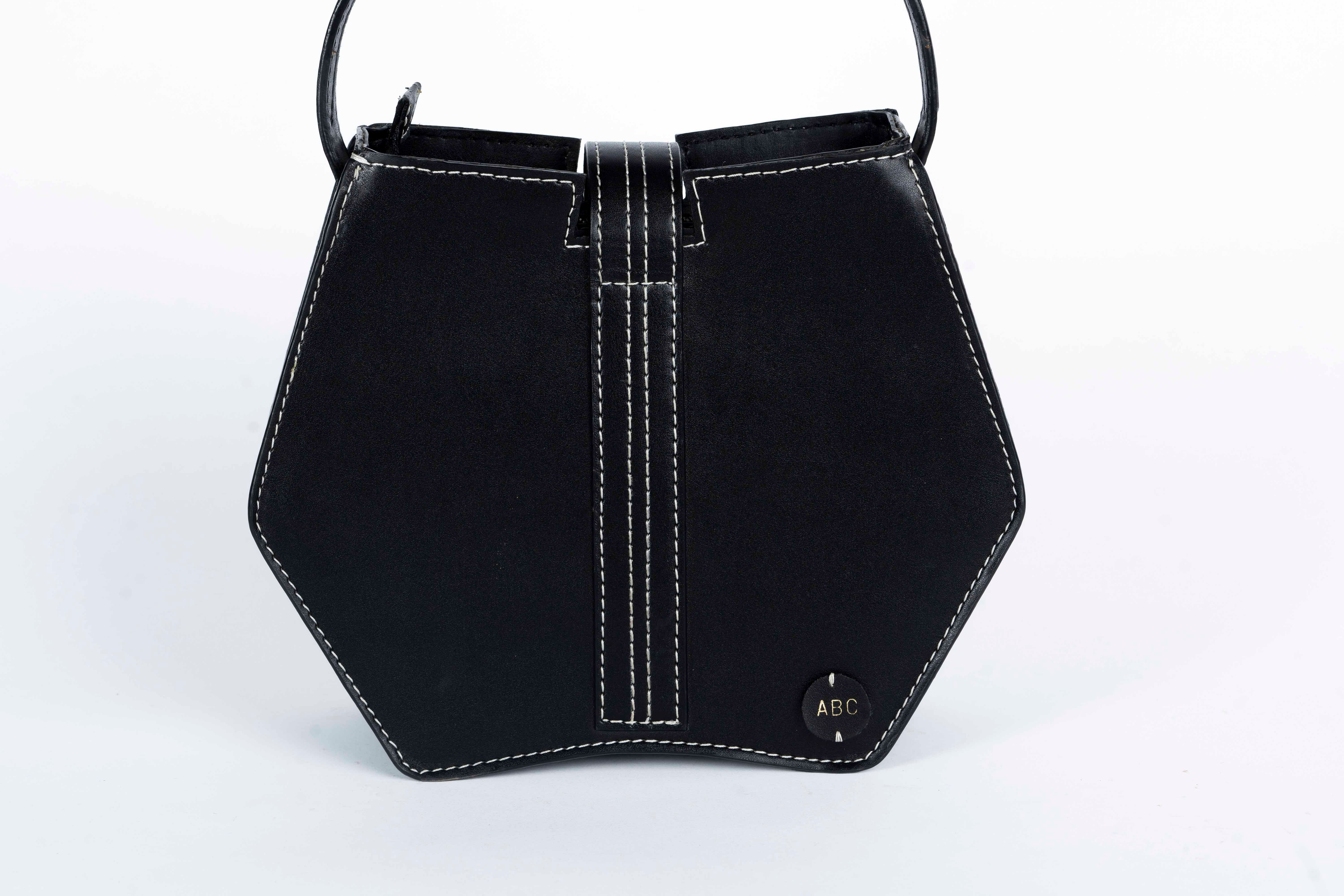 The Classic Structured Handbag: Black